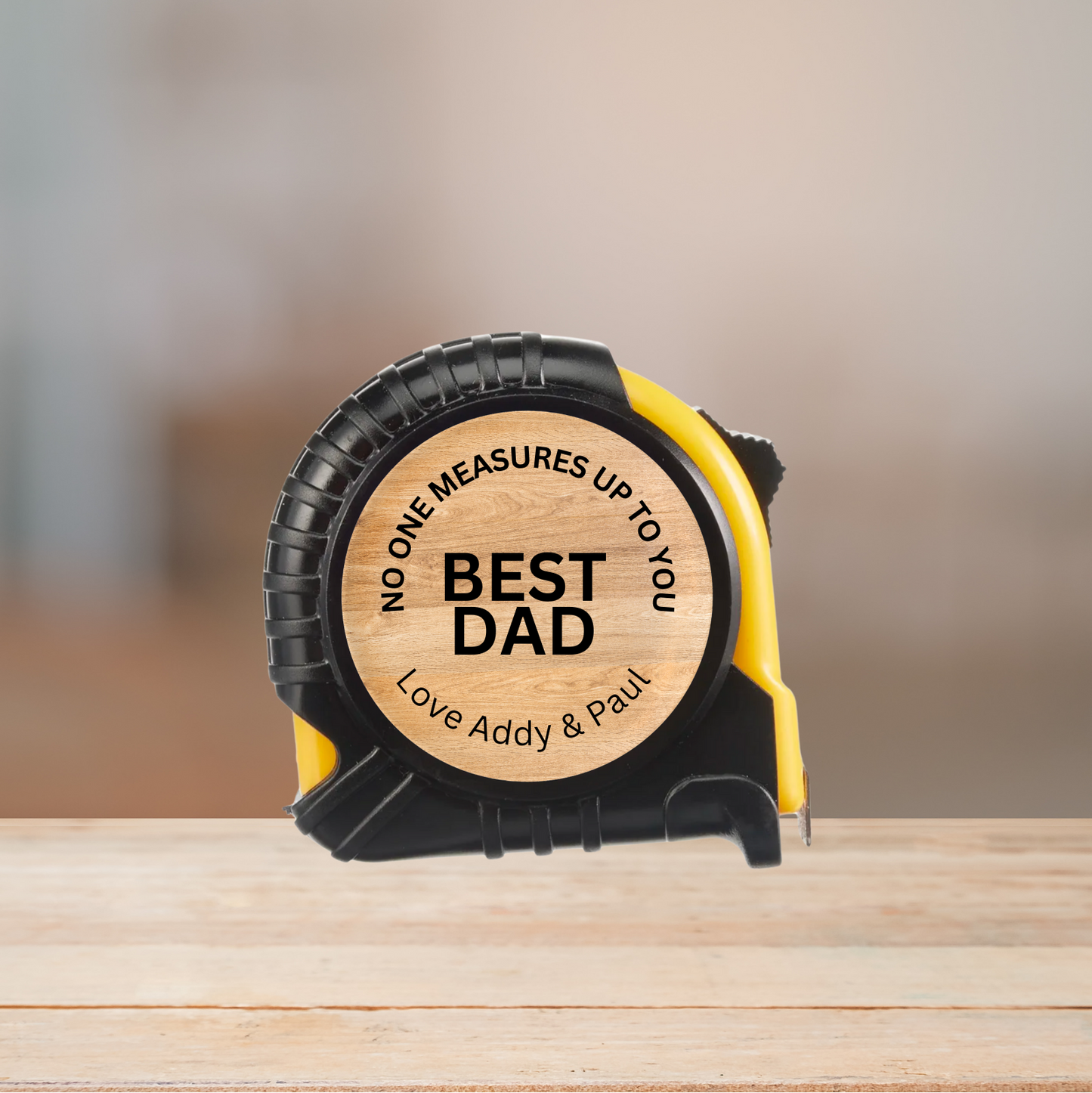 Personalized Engraved Tape Measure – Gift for Dad & Grandpa