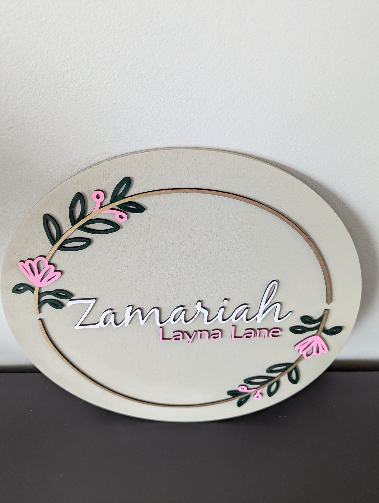 Personalized Wooden Name Signs – A Beautiful Touch for Any Space!