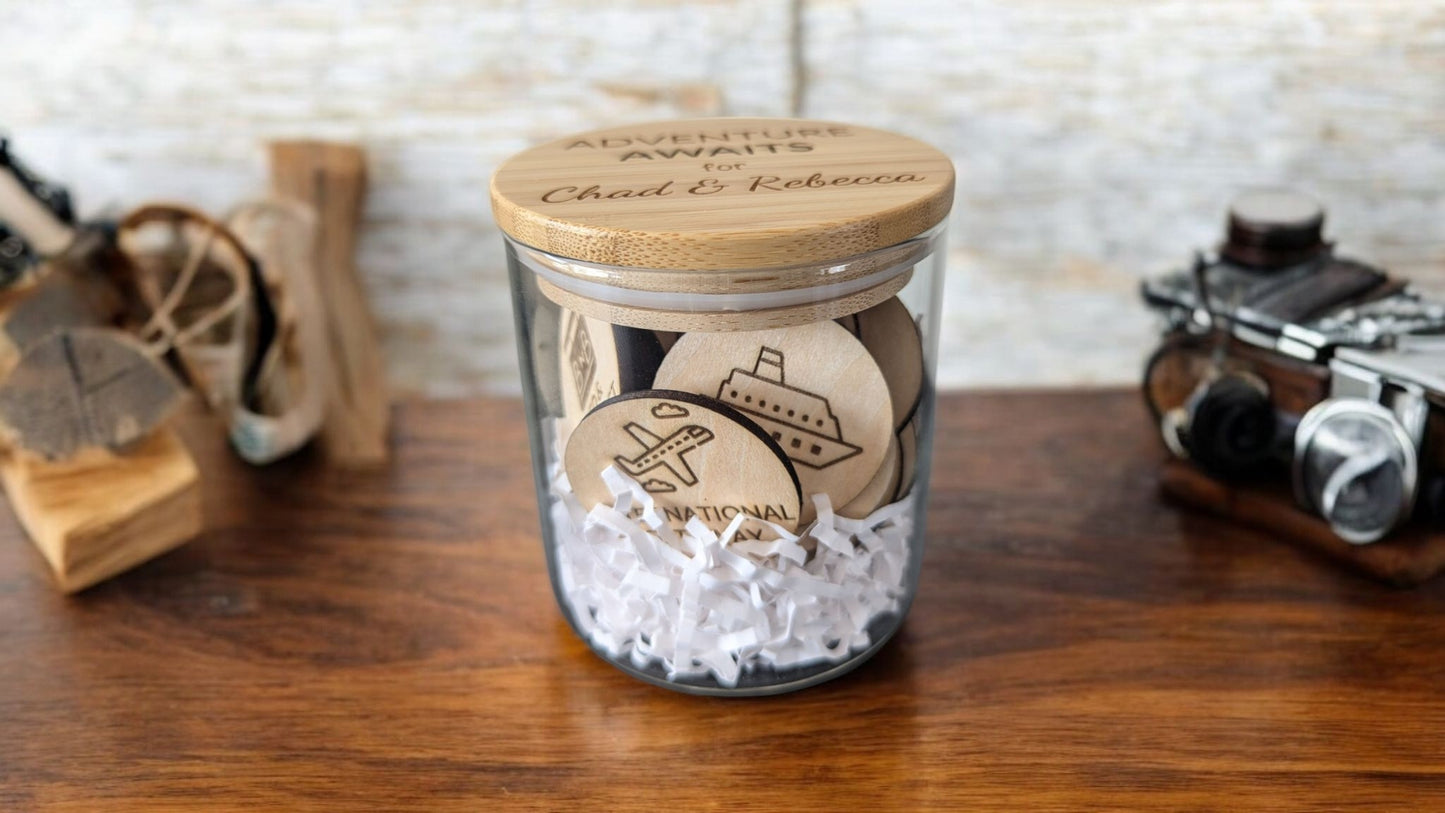 Adventure Awaits - Custom Token Jar for Endless Fun & Unique Experiences