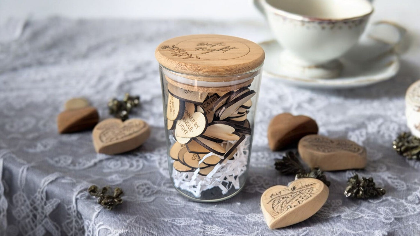 Date Night Idea Jar – Create Memories, One Adventure at a Time!